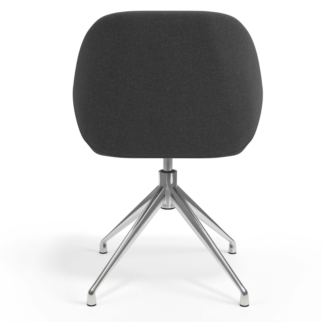 silla confidente antracita moon giratoria 6