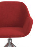 silla confidente rojo moon giratoria 5