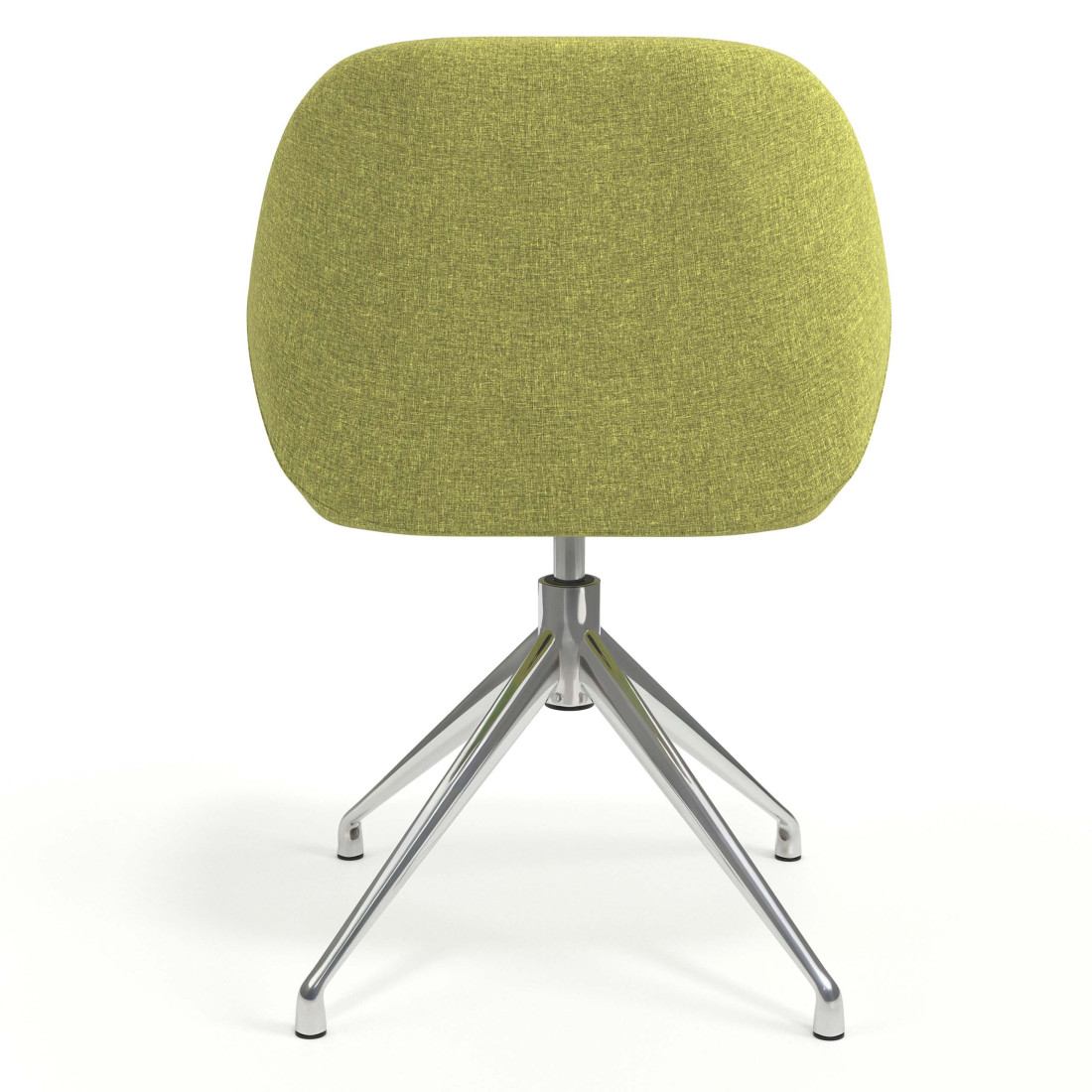 silla confidente verde moon giratoria 6