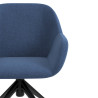 silla confidente azul moon giratoria con ruedas 5