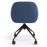 silla confidente azul moon giratoria con ruedas 6