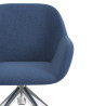 silla confidente azul moon giratoria con ruedas 5