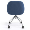 silla confidente azul moon giratoria con ruedas 6