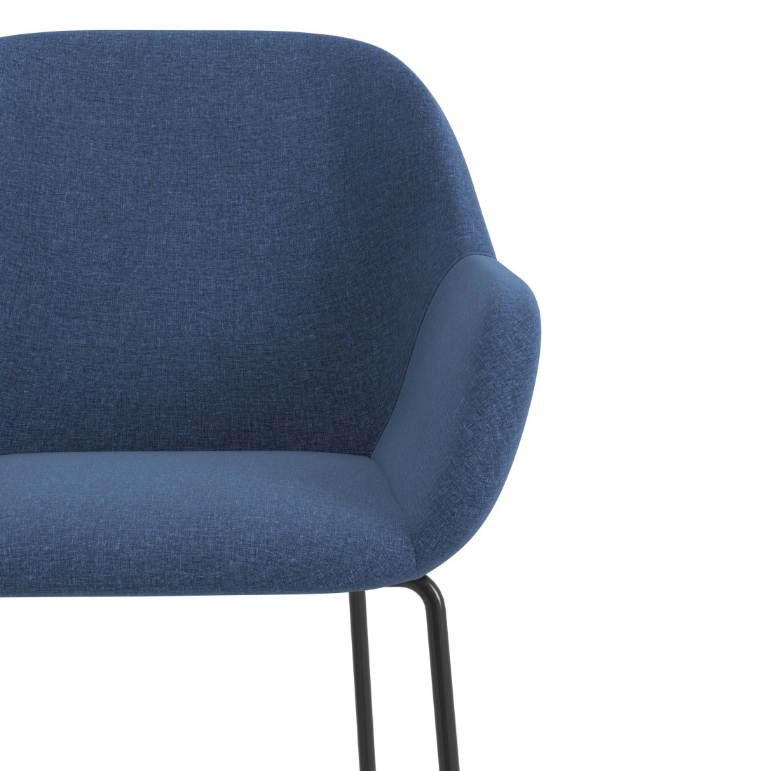 silla confidente azul moon patin 5