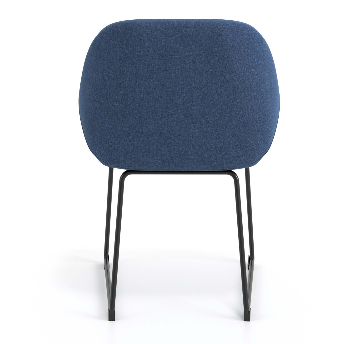 silla confidente azul moon patin 6