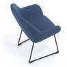 silla confidente azul moon patin 7