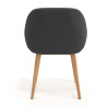 silla confidente antracita moon 4 patas madera 6