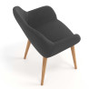 silla confidente antracita moon 4 patas madera 7
