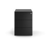 cajonera de escritorio negro mybox 3 cajones 3