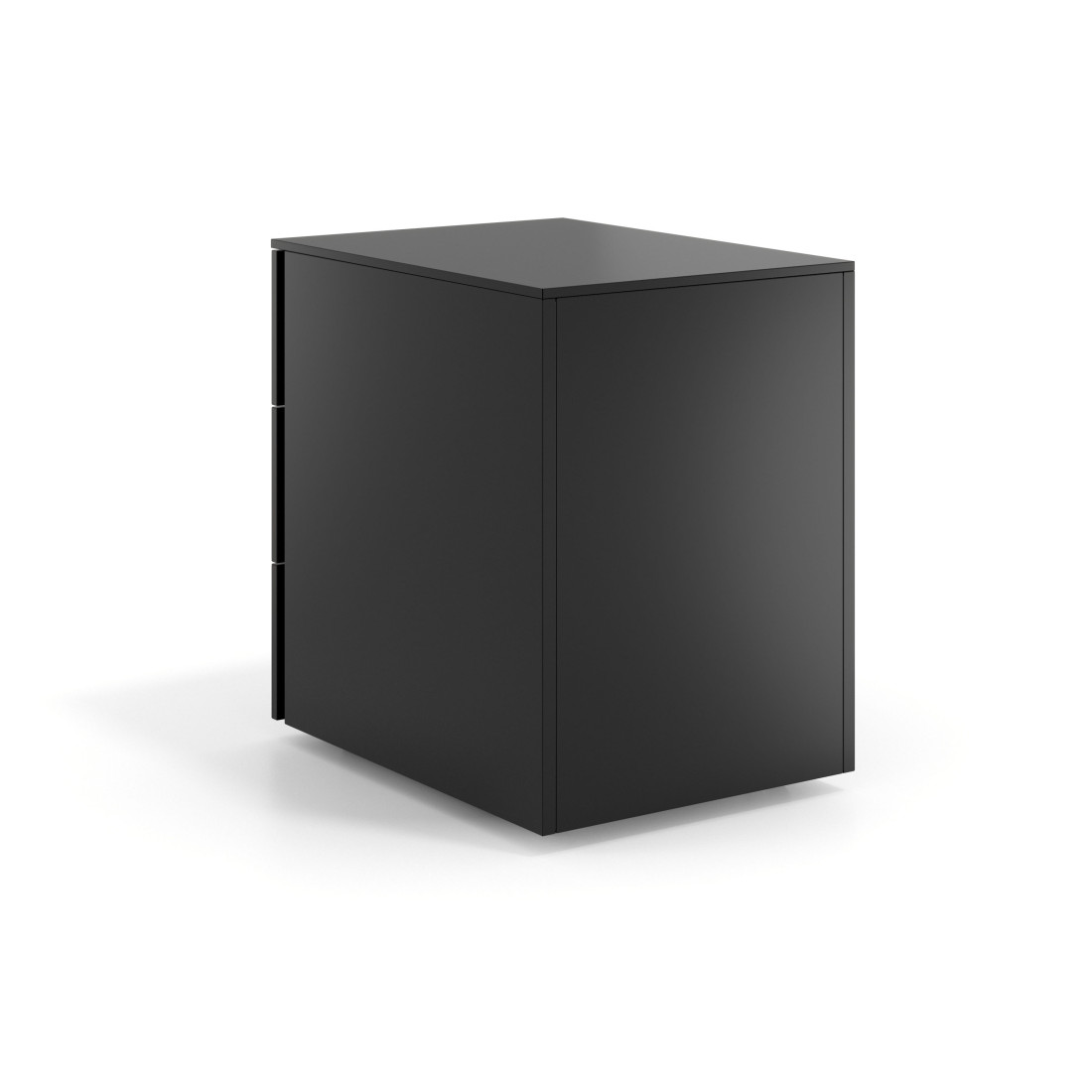 cajonera de escritorio negro mybox 3 cajones 7
