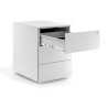 cajonera de escritorio blanco mybox 3 cajones 4