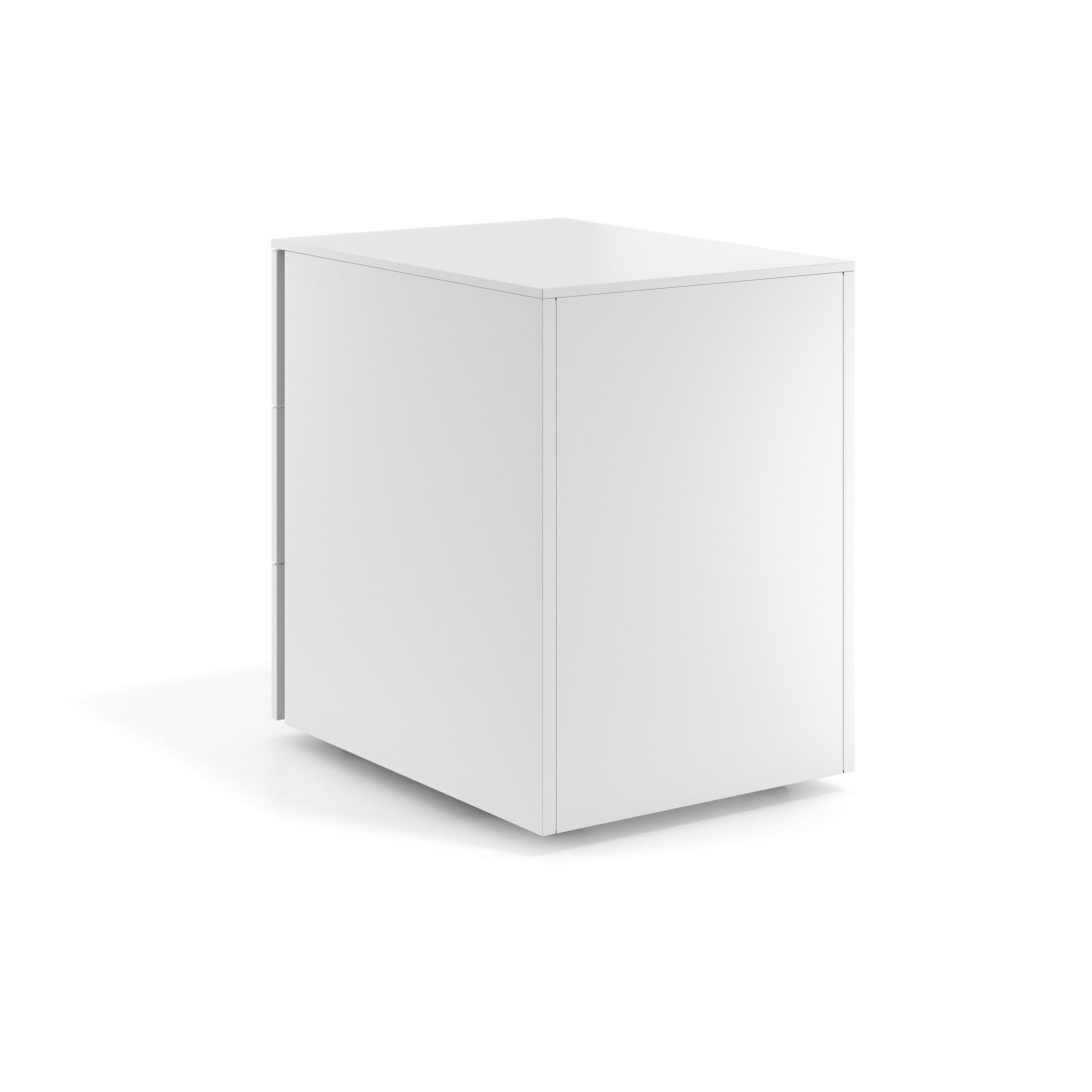 cajonera de escritorio blanco mybox 3 cajones 7