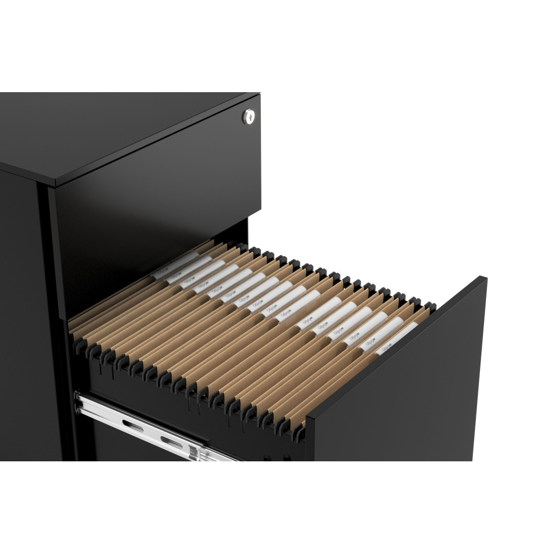 cajonera de escritorio negro mybox cajonarchivador 5