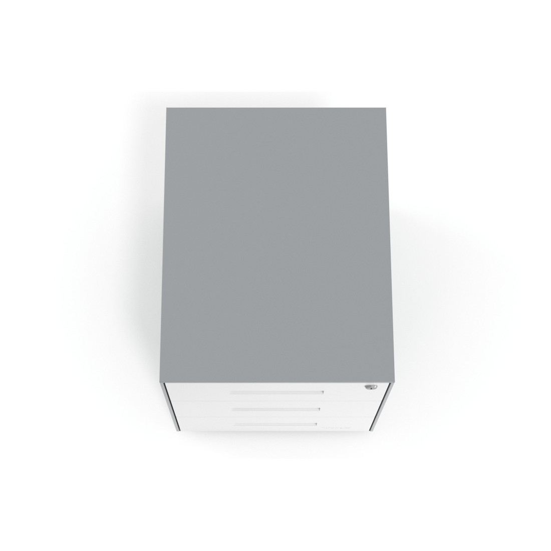 Cajonera de oficina Strong 3 cajones estructura aluminio frontales metal