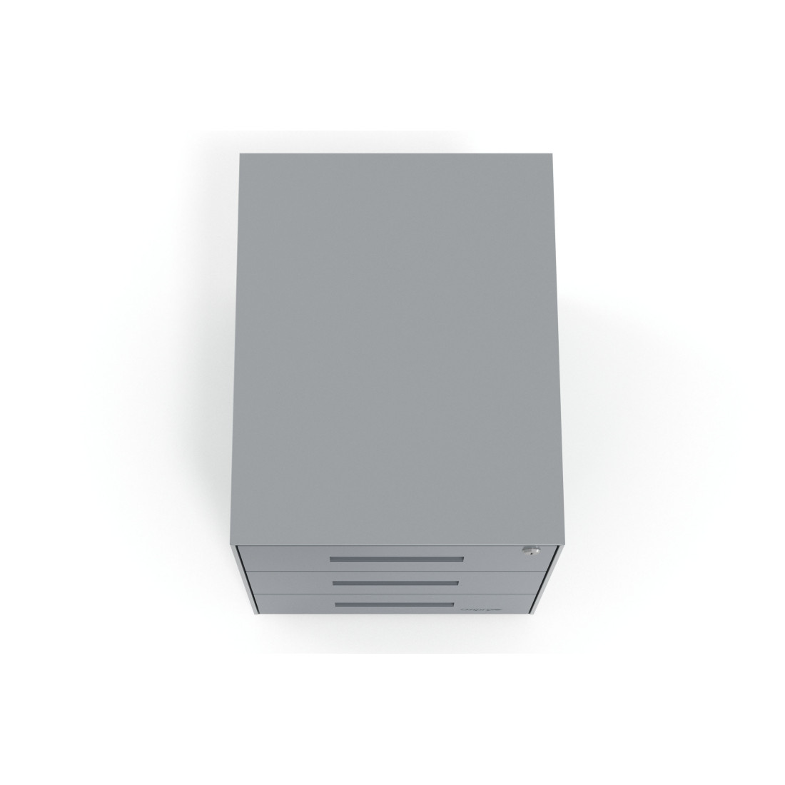 Cajonera de oficina Strong 3 cajones estructura aluminio frontales metal