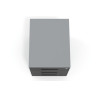 Cajonera de oficina Strong 3 cajones estructura aluminio frontales metal