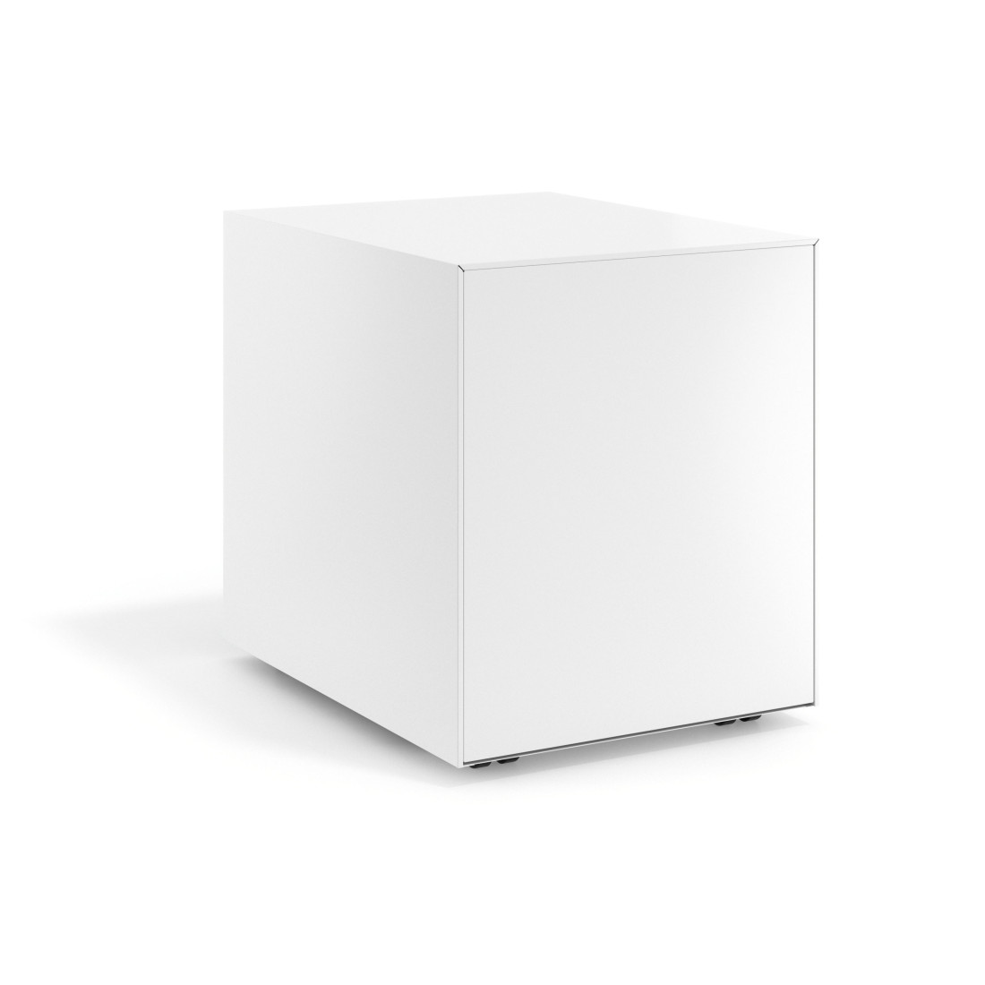 Cajonera de oficina Strong 3 cajones estructura blanco frontales metal