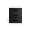 Cajonera de oficina Strong 3 cajones estructura blanco frontales metal