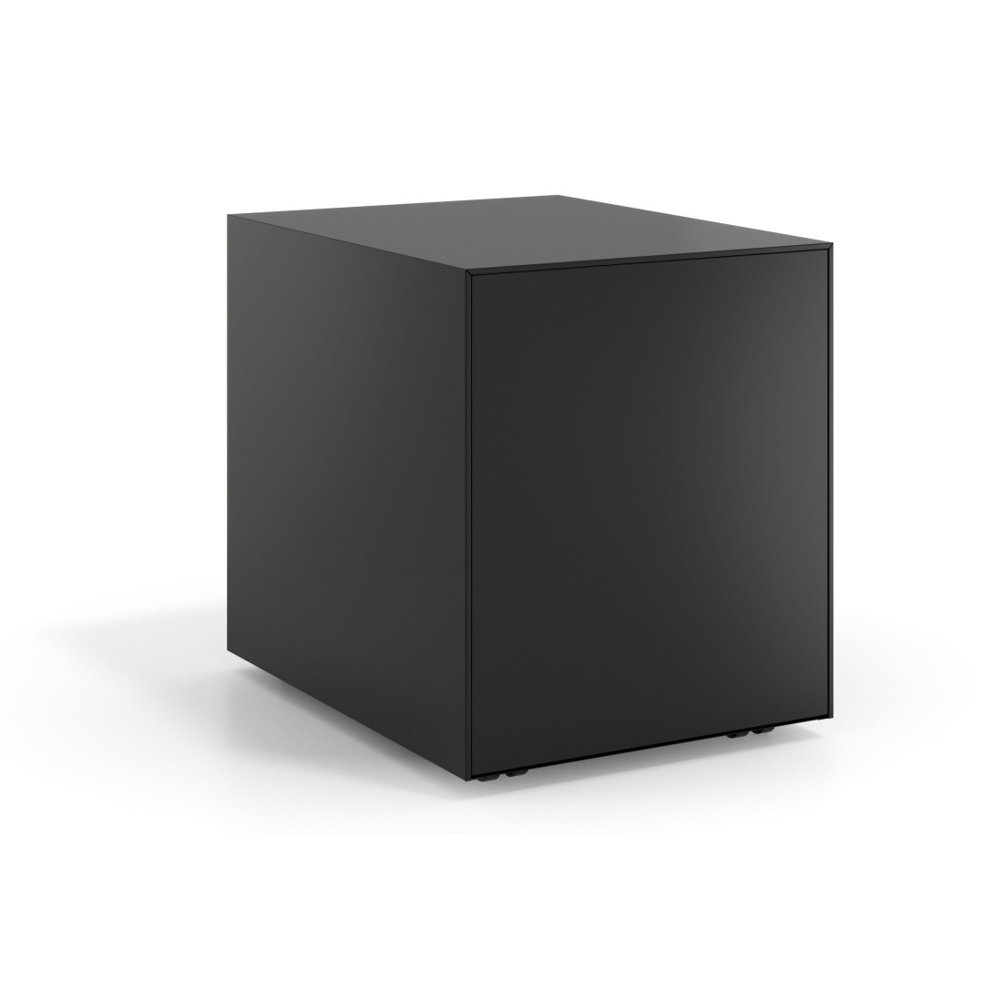 Cajonera de oficina Strong 3 cajones estructura negro frontales metal