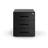 Cajonera de oficina Strong 3 cajones estructura negro frontales metal