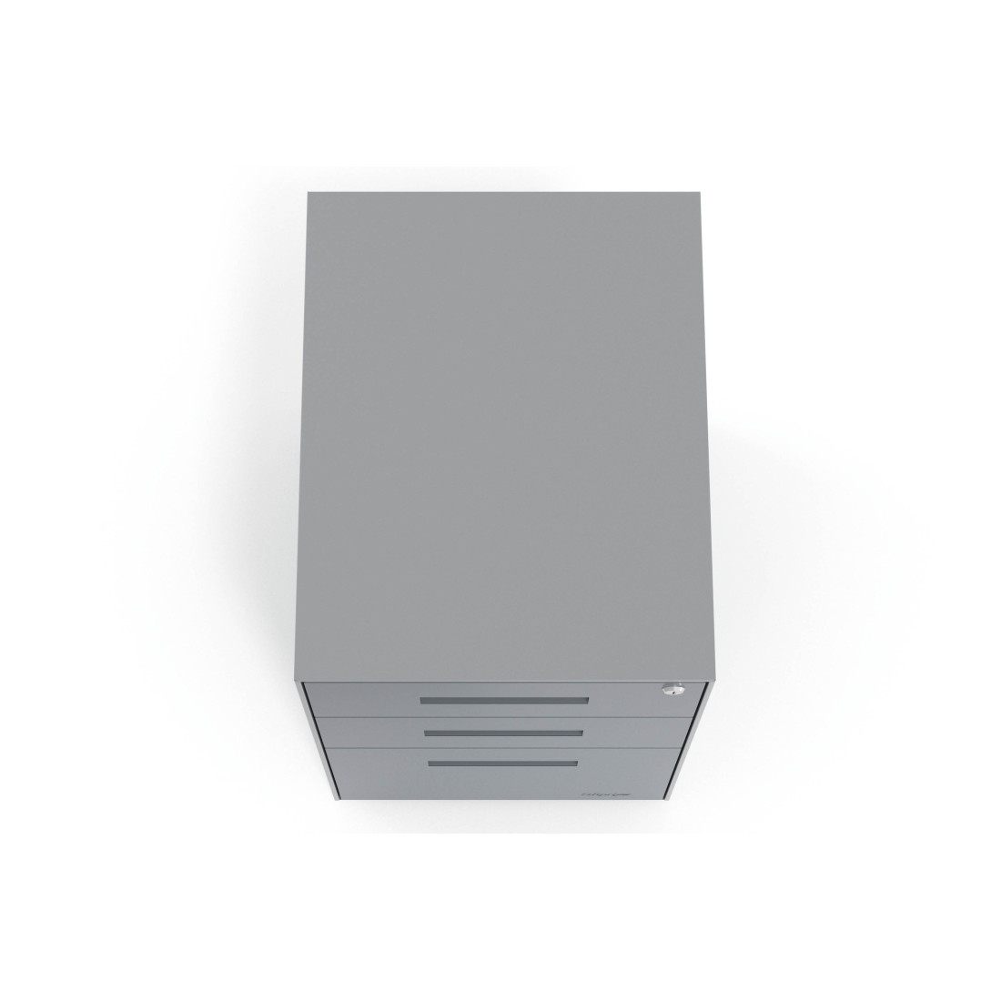Cajonera de oficina Strong 2 cajones + archivo estructura aluminio frontales metal