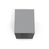 Cajonera de oficina Strong 2 cajones + archivo estructura aluminio frontales metal