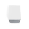 Cajonera de oficina Strong 2 cajones + archivo estructura blanco frontales metal