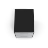 Cajonera de oficina Strong 2 cajones + archivo estructura negro frontales metal