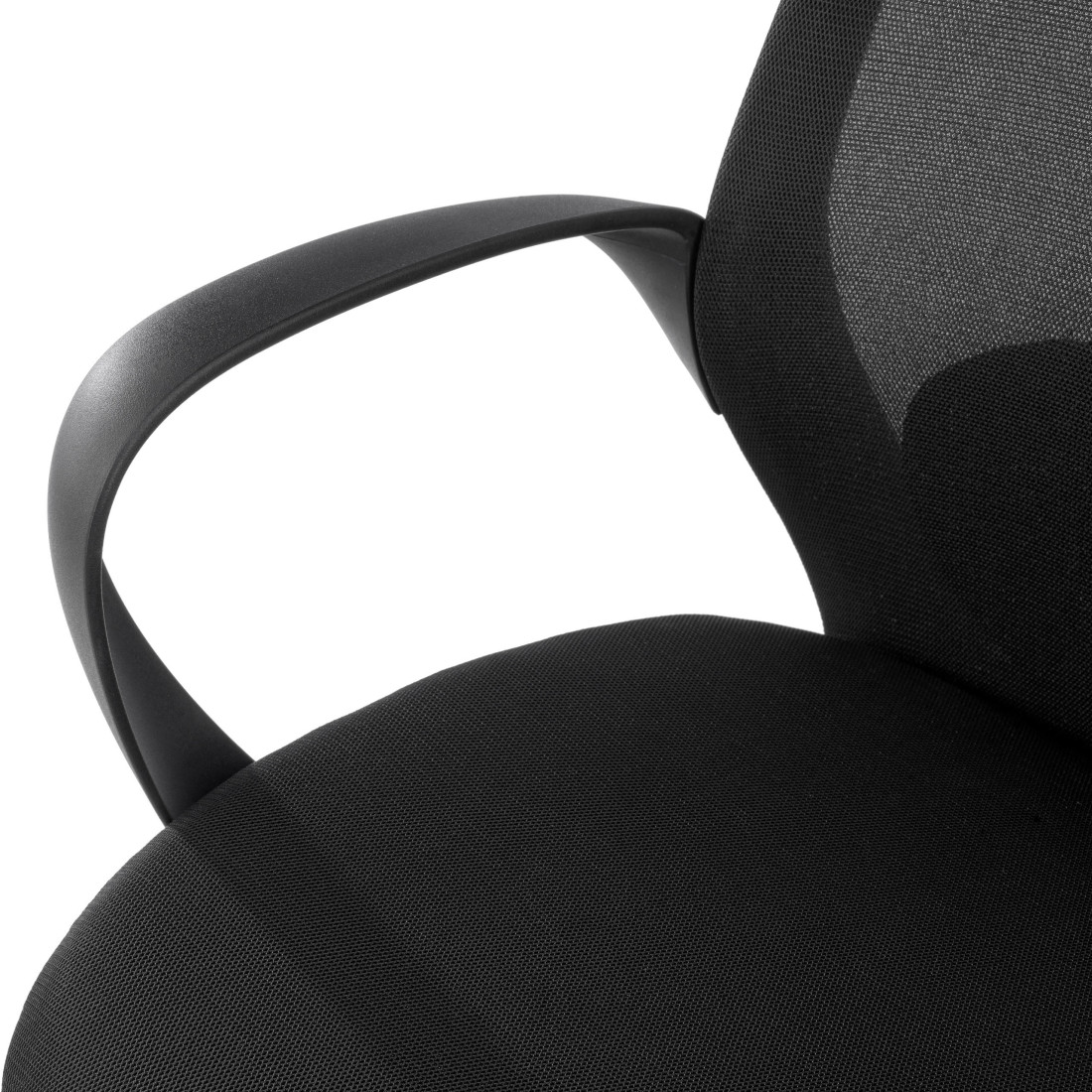 silla giratoria negro shell malla 10