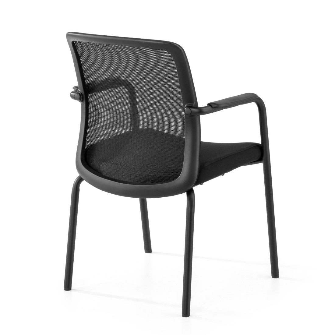 silla confidente negro berna malla 10