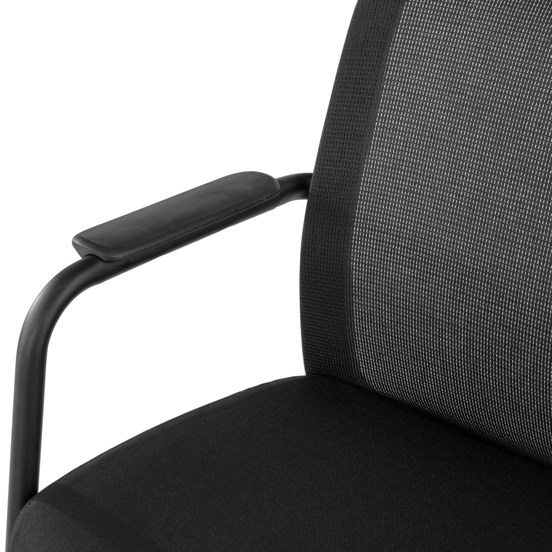 silla confidente negro berna malla 9