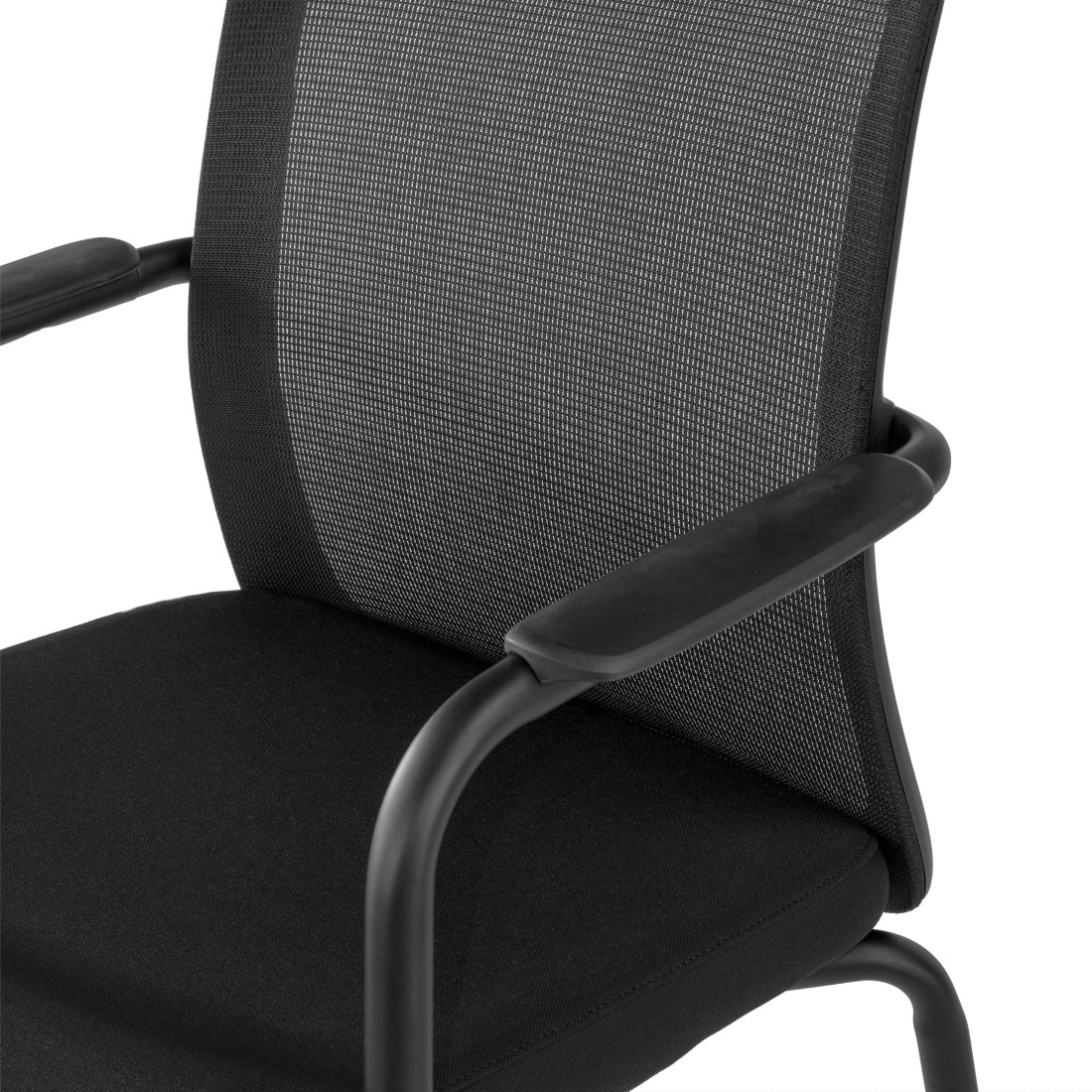 silla confidente negro berna malla 6