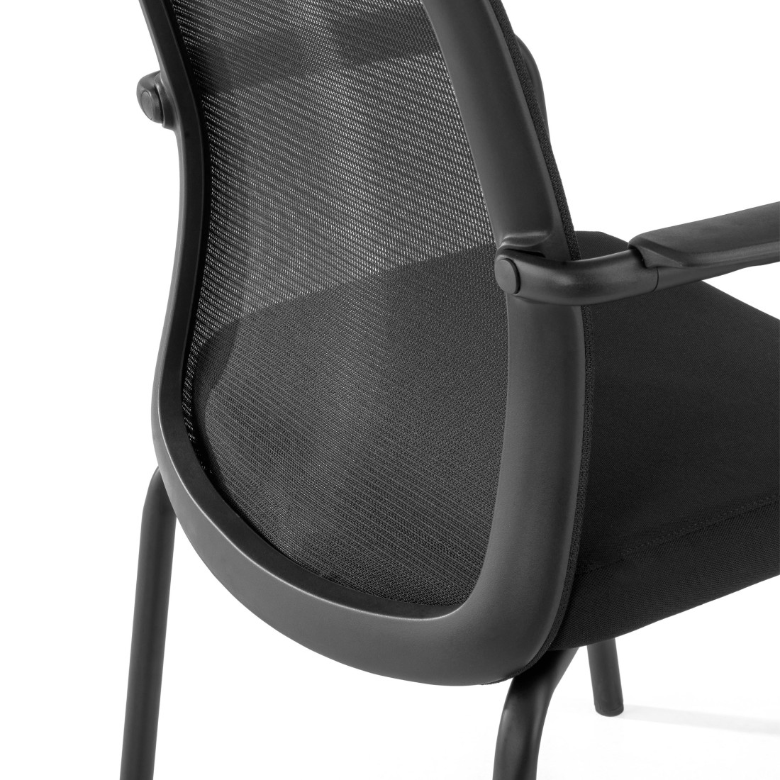 silla confidente negro berna malla 5