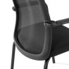 silla confidente negro berna malla 5