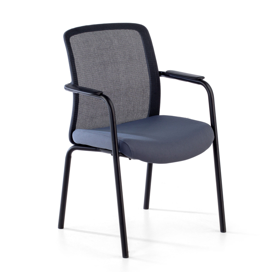 silla confidente gris berna malla 1