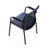 silla confidente gris berna malla 6