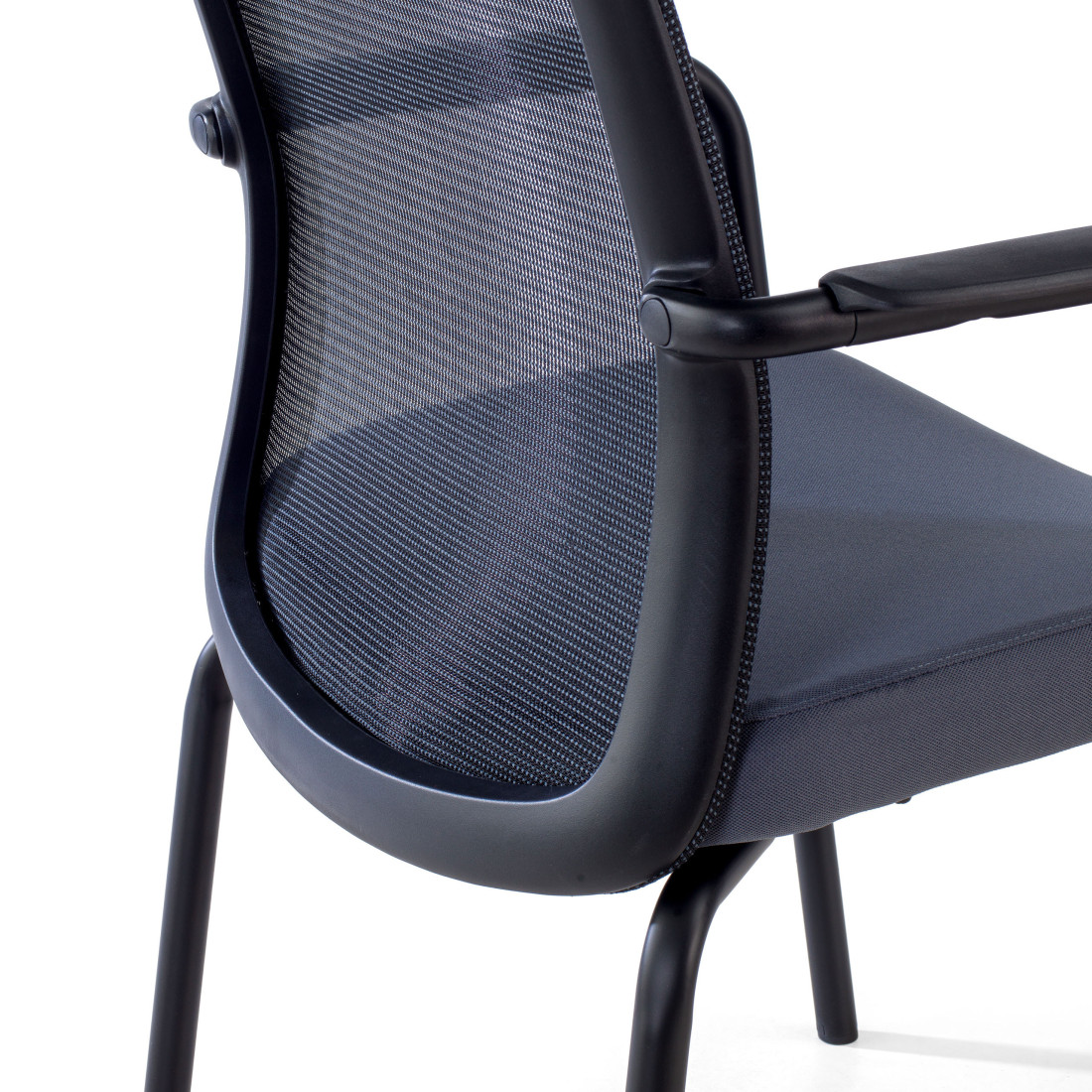 silla confidente gris berna malla 5