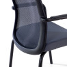 silla confidente gris berna malla 5