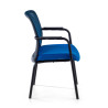 silla confidente azul berna malla 4