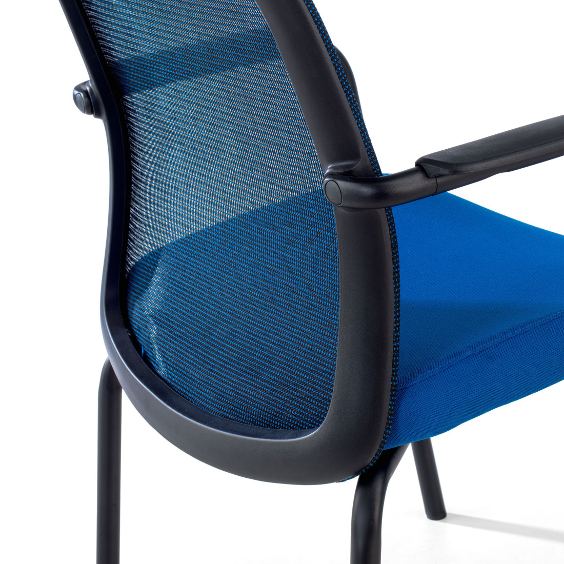 silla confidente azul berna malla 5