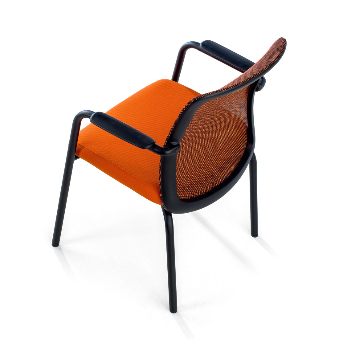 silla confidente naranja berna malla 8