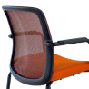 silla confidente naranja berna malla 5