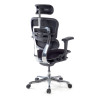 silla ergonomica negro ergohuman estructura negra todo tapizado tela 8