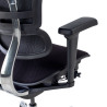 silla ergonomica negro ergohuman estructura negra todo tapizado tela 5