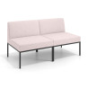 Sofa de Espera Pylos 2 asientos - Beige