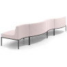 sofa para oficina beige pylos 4