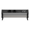 pasacables aluminio powerhub 3