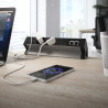 pasacables aluminio powerhub 2