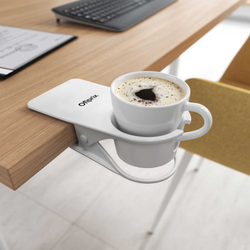 Soporte para tazas de café, Portavasos con clip 