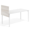 separador de mesa para mesa fondo 100cm california hoover divisor mesa hover xl lateral melamina fijo 1